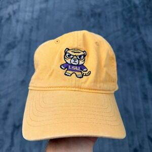 Zephyr LSU Tigers Hat OSFA Yellow Tokyodachi Mascot Adjustable Dad Cap